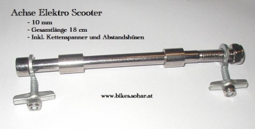 Achse Elektro Scooter 10mm