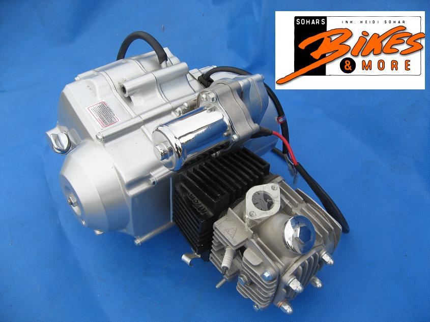 4 Takt Motor 125cc Automatik für Quads und Bierkistenbaue