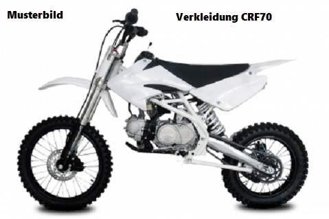 Verkleidung Cross Bike CRF70 - Motocross Kindermotorrad Pit Dirt Bike Quad  Ersatzteile Tuningteile China Bikes